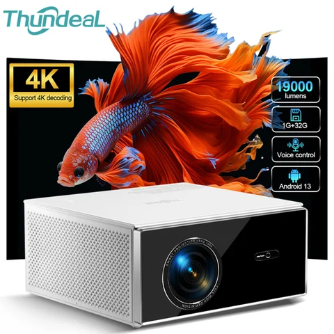 Проектор ThundeaL TDA7W Full HD 1080P  для домашнего кинотеатра