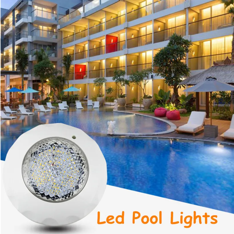 Led Pool Light Underwater Light Ip68 Water Features Outdoor Pool Rgb Water Fountain Lights Swimming Pool Accessories 18w 25w 35w