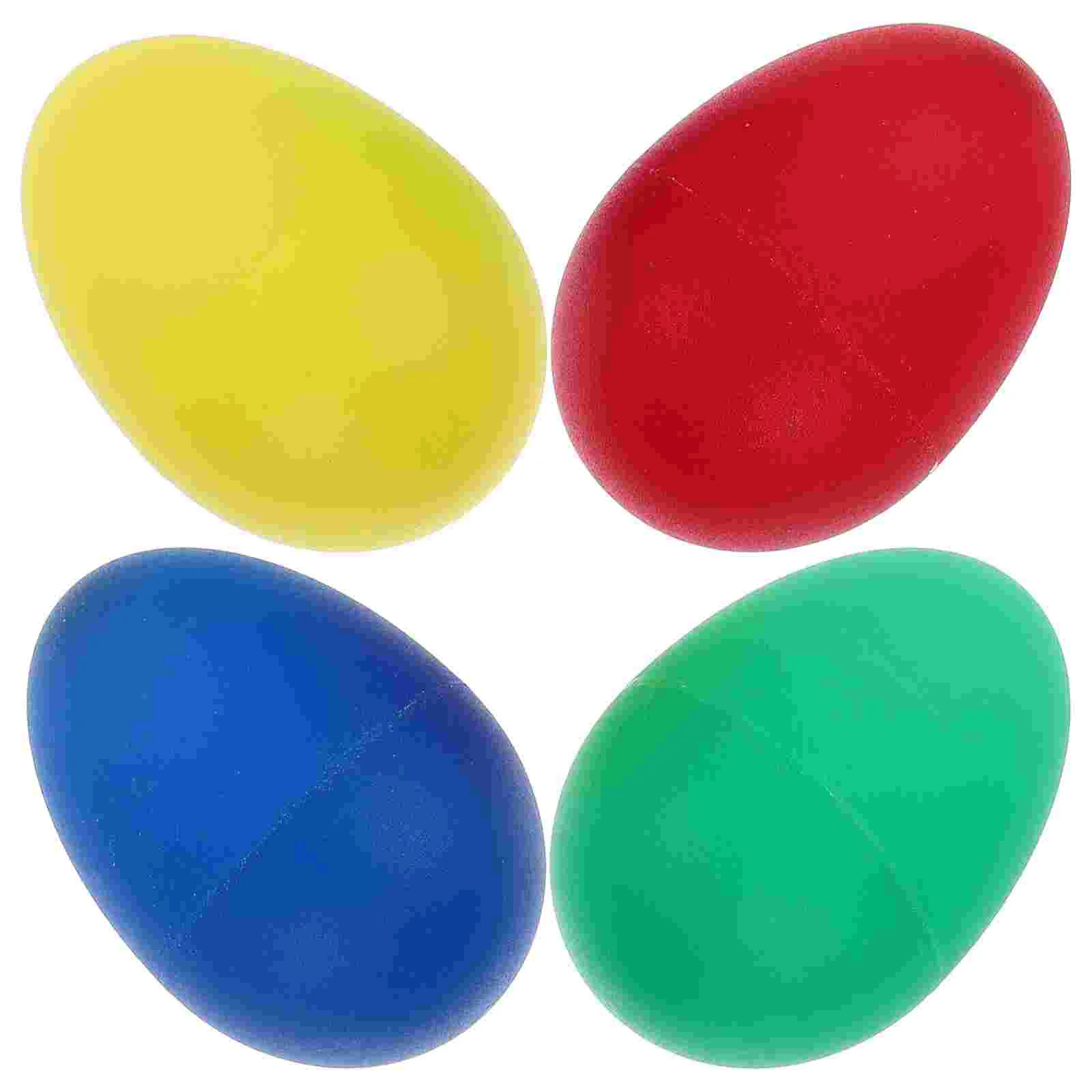 4 Colors Plastic Percussion Musical Egg Maracas Shakers Child Kids Toys shakers musical egg shaker