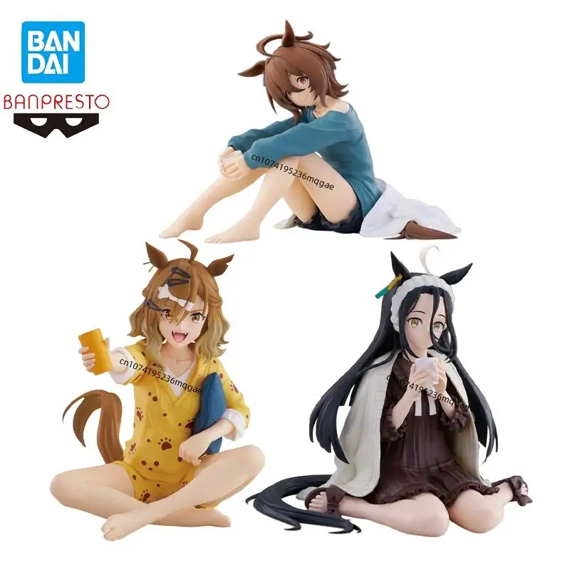 Фото В наличии Bandai Pretty Derby Beginning of a New Era Agnes Tachyon Jungle Pocket Manhattan Cafe Аниме Фигурки Модель Подарок №1