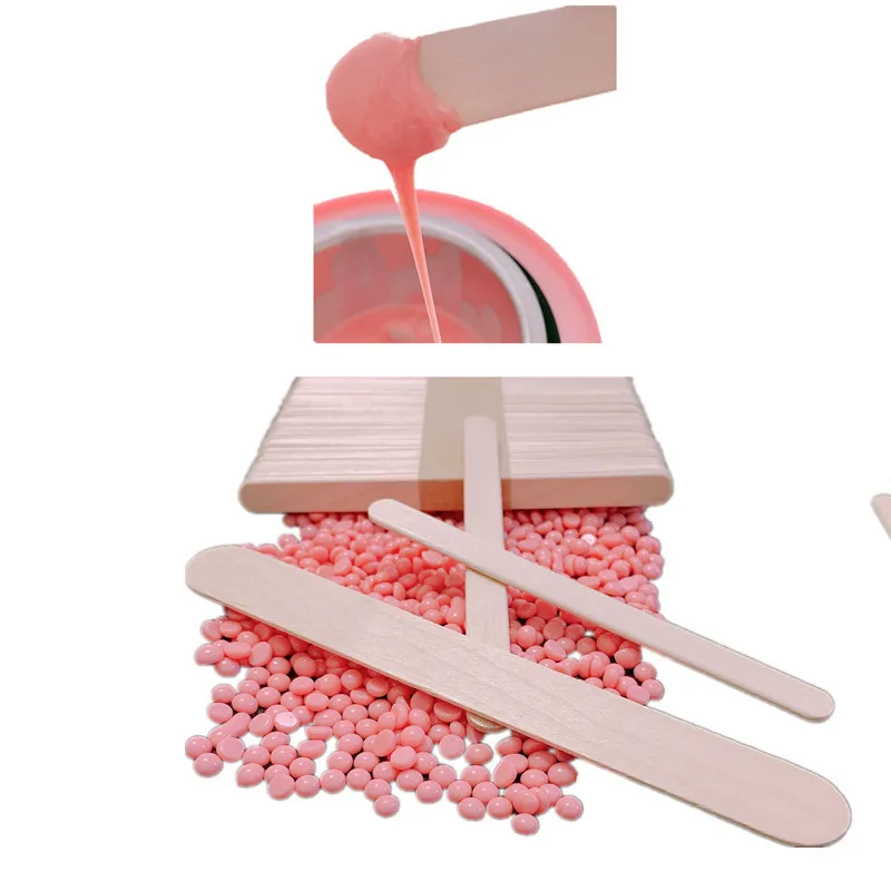 100 шт. одноразовые палочки для воска женщин удаления волос | Красота и здоровье