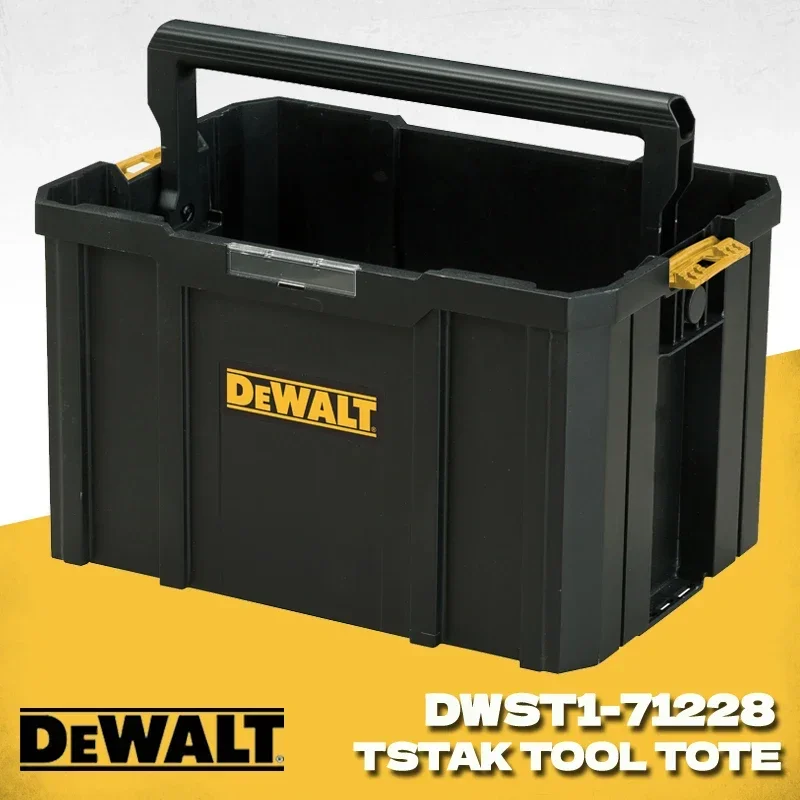 

DEWALT DWST1-71228 T Crystal Tool Carry Tote Ящик для инструментов Сумка для хранения молока Коробка Dewalt Аккумуляторная дрель Ударный ключ Чехол для электроинструмента