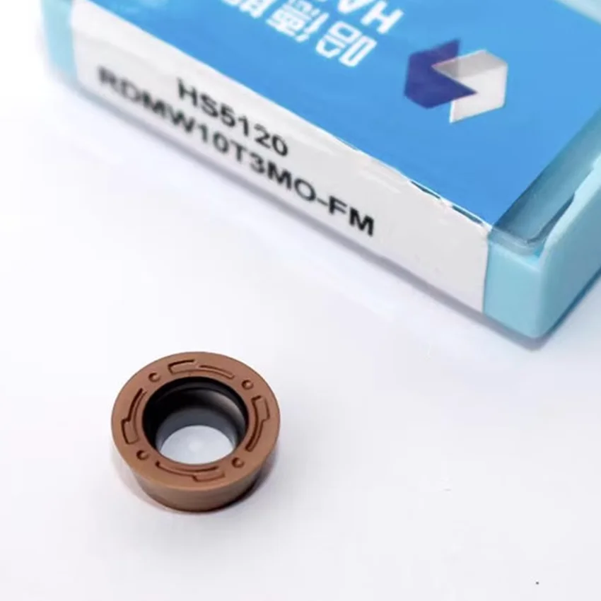 

RDMW10T3MO-FM HS5120/RDMW1204MO-FM HS5120 RDMW10T3 RDMW1204 R5 R6 HADSTO CNC Milling inserts Carbide inserts 10PCS/BOX