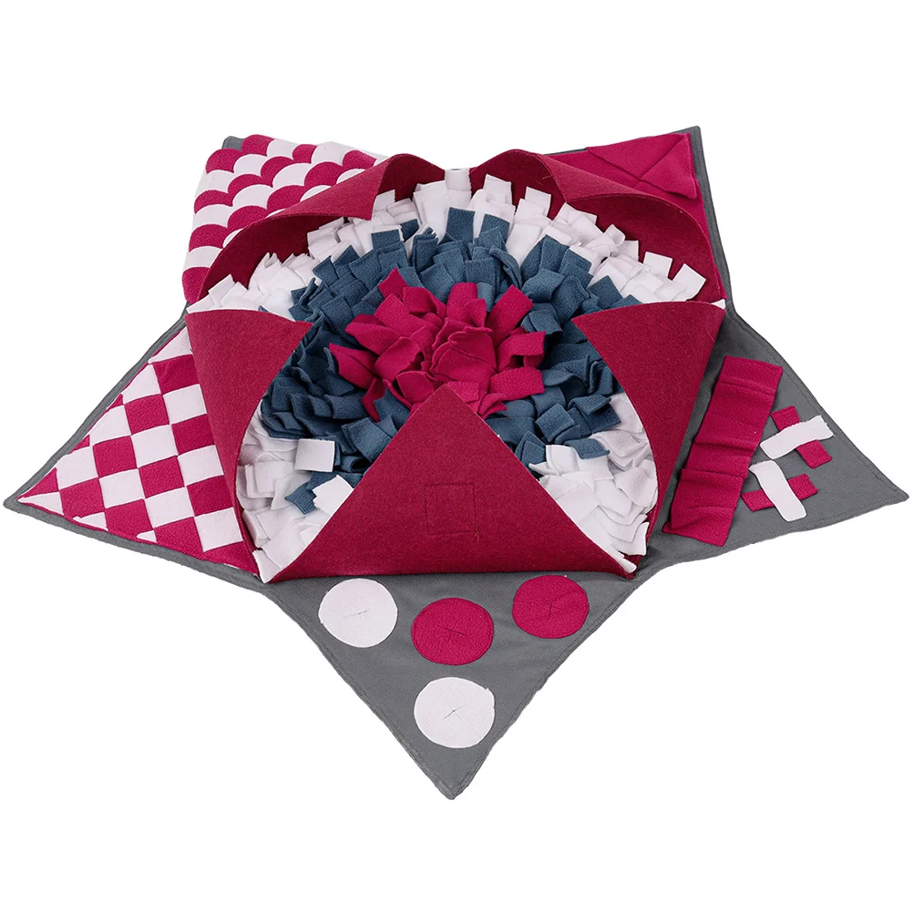 Цельный коврик для нюхания домашних животных интерактивные игрушки собак