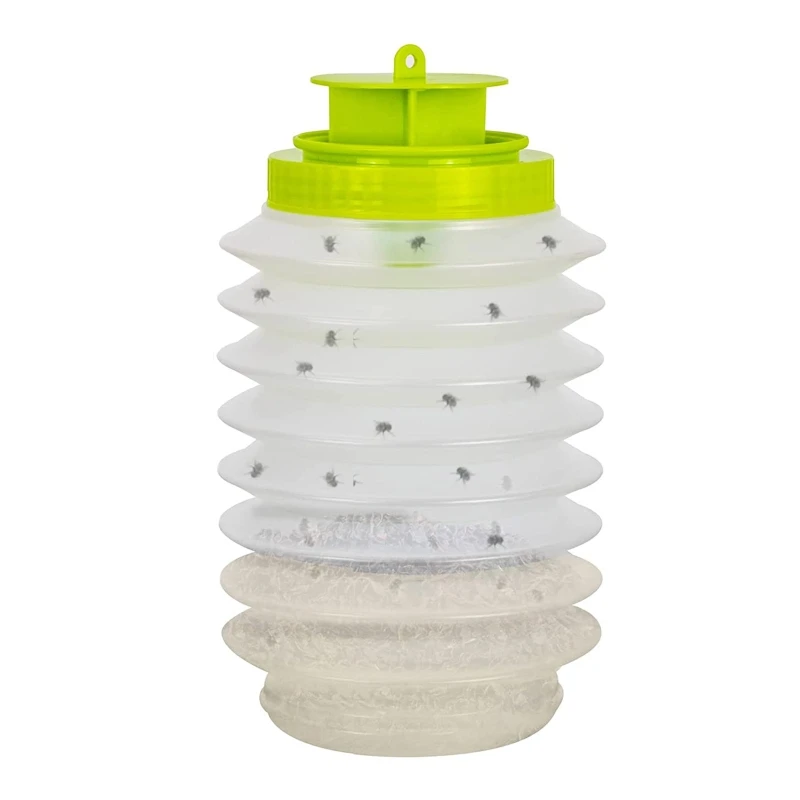 

Многоразовая Складная ловушка для мух для сада на открытом воздухе, легкая ловушка для мух