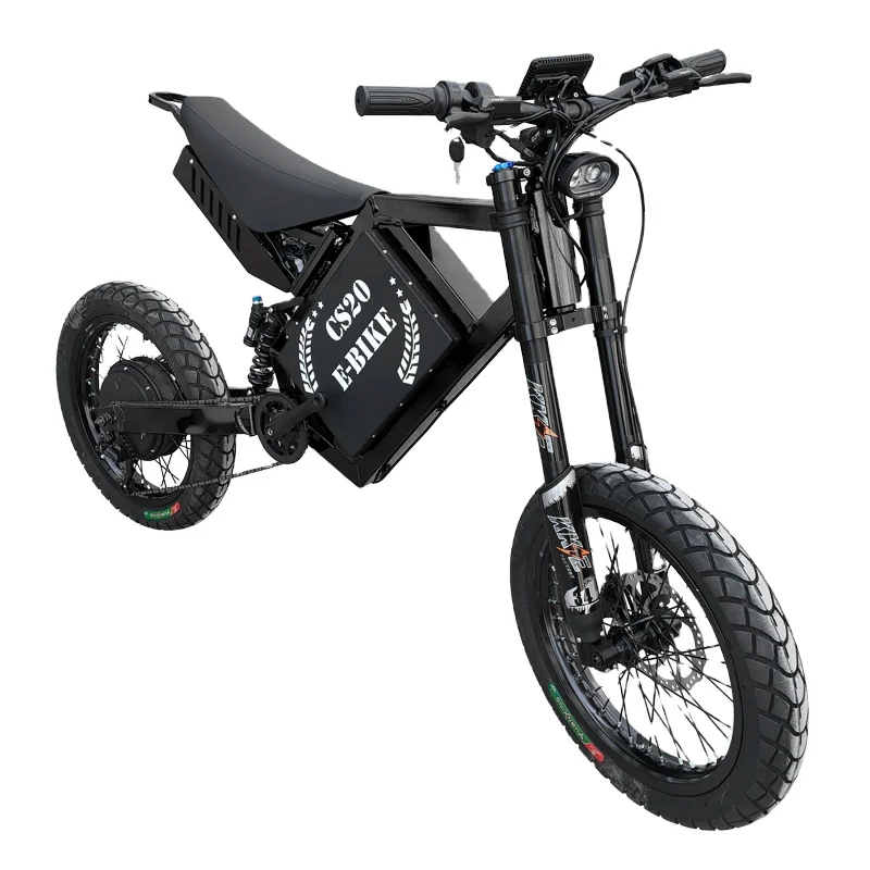 Бесщеточный электрический велосипед-бомбардировщик Enduro Ebike 2025 3000 Вт по оптовой