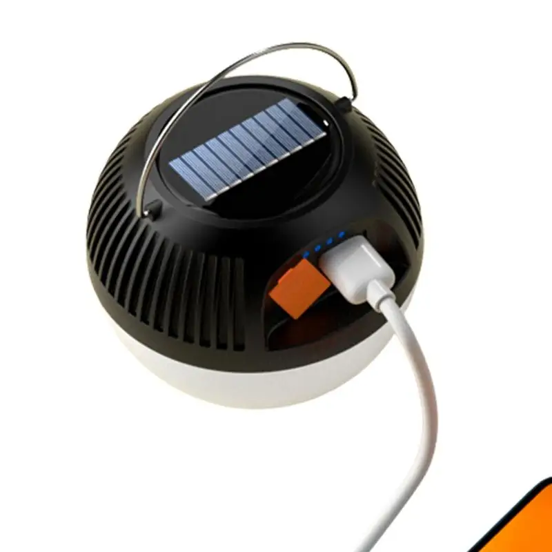 

Led Camping Lanterns Solar USB LED Light Long Time Camping Tent Lantern 2400mah Emergencies Waterproof Flashlight For Hurricanes
