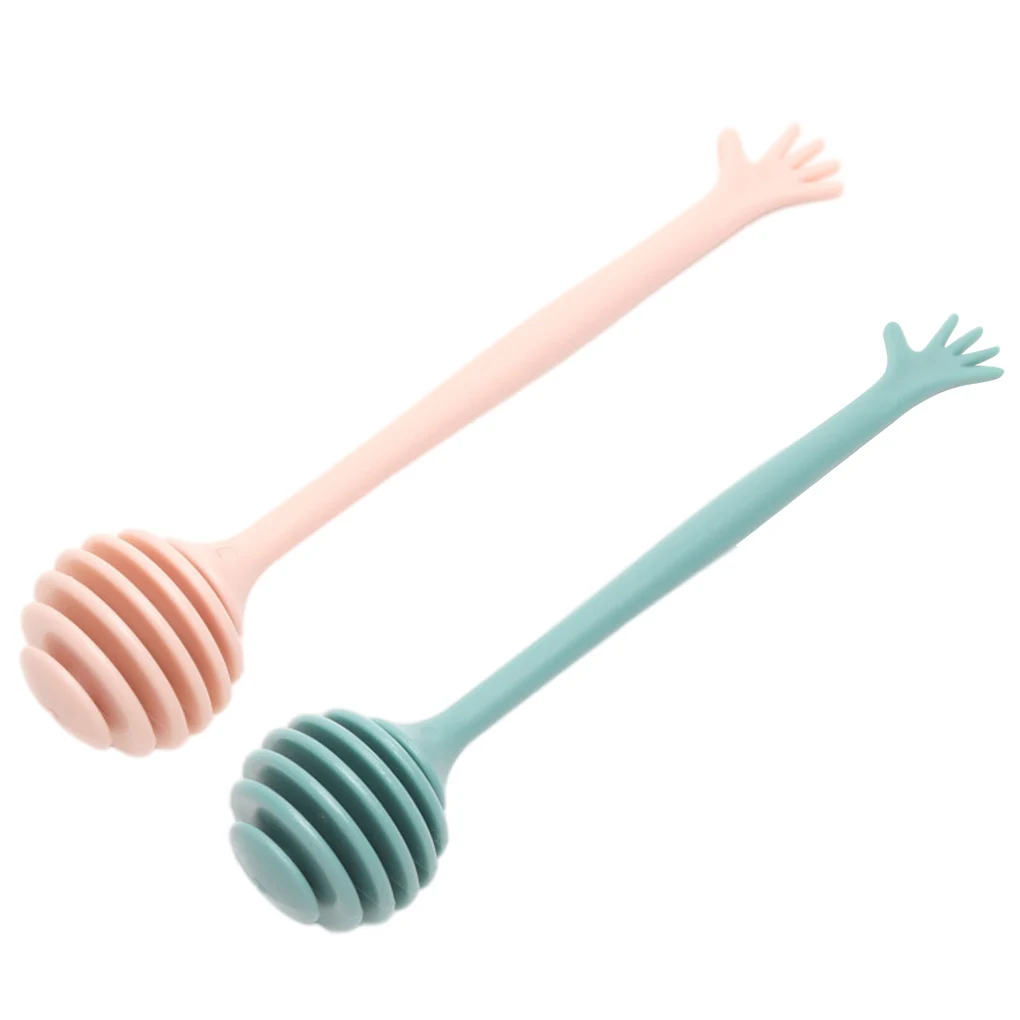 

Long Handle Wood Honey Stir Bar Practical Honey Mixing Stick Jar Milkshake Stick Bar Restaurants Serving Tools Accessories