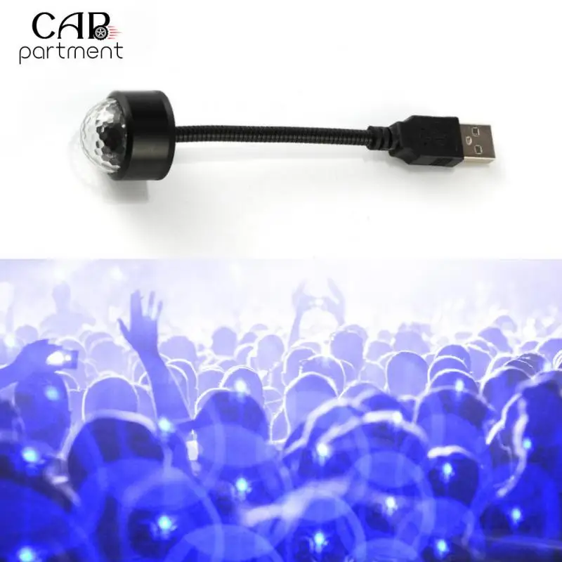

Romantic Led Led Car Ball Star Light Universal 7 Colors Usb Decorative Light Full Star Projection Ambient Light