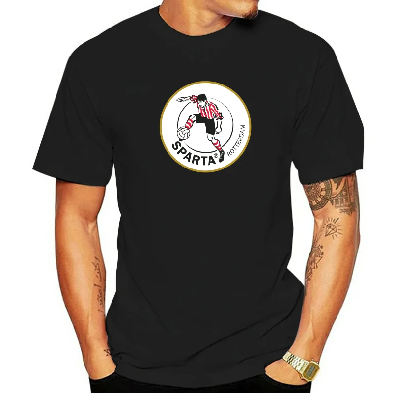 Sparta Rotterdam Football Club Soccer Team Eredivisie Dutch League T Shirt Plus Size Clothing Tee