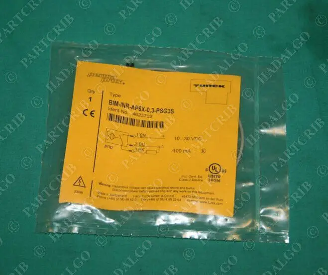 

Turck, BIM-INR-AP6X-0,3-PSG3S,4623702, датчик приближения, новый