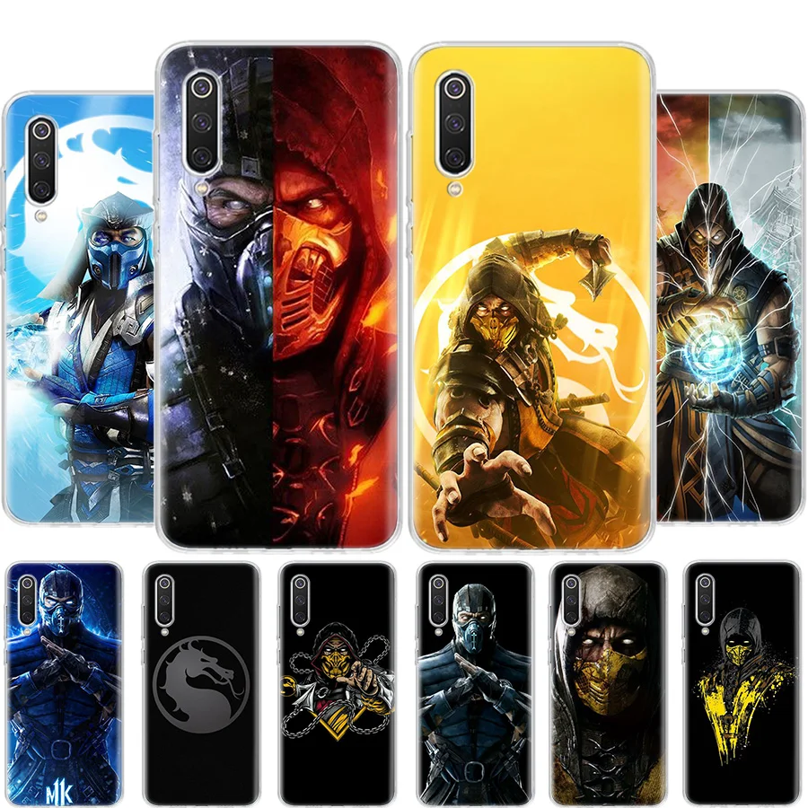 

Mortal Kombat Phone Case For Xiaomi Mi 11T 11i 11 Ultra 10 Lite 5G 12 Pro 12X 10T 9T 9 8 6X 5X Coque Shell