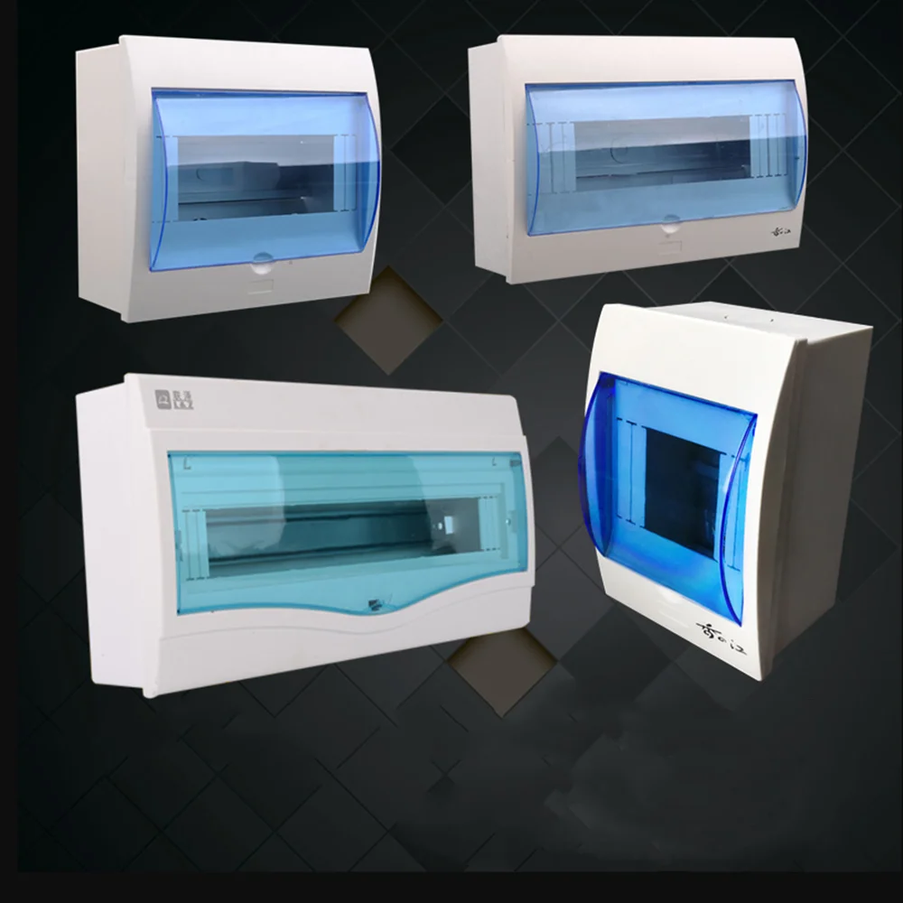 

2-4 5-8 9-12 13-16 17-20 бит пластиковая Водонепроницаемая пустая электрическая распределительная коробка для фотографий