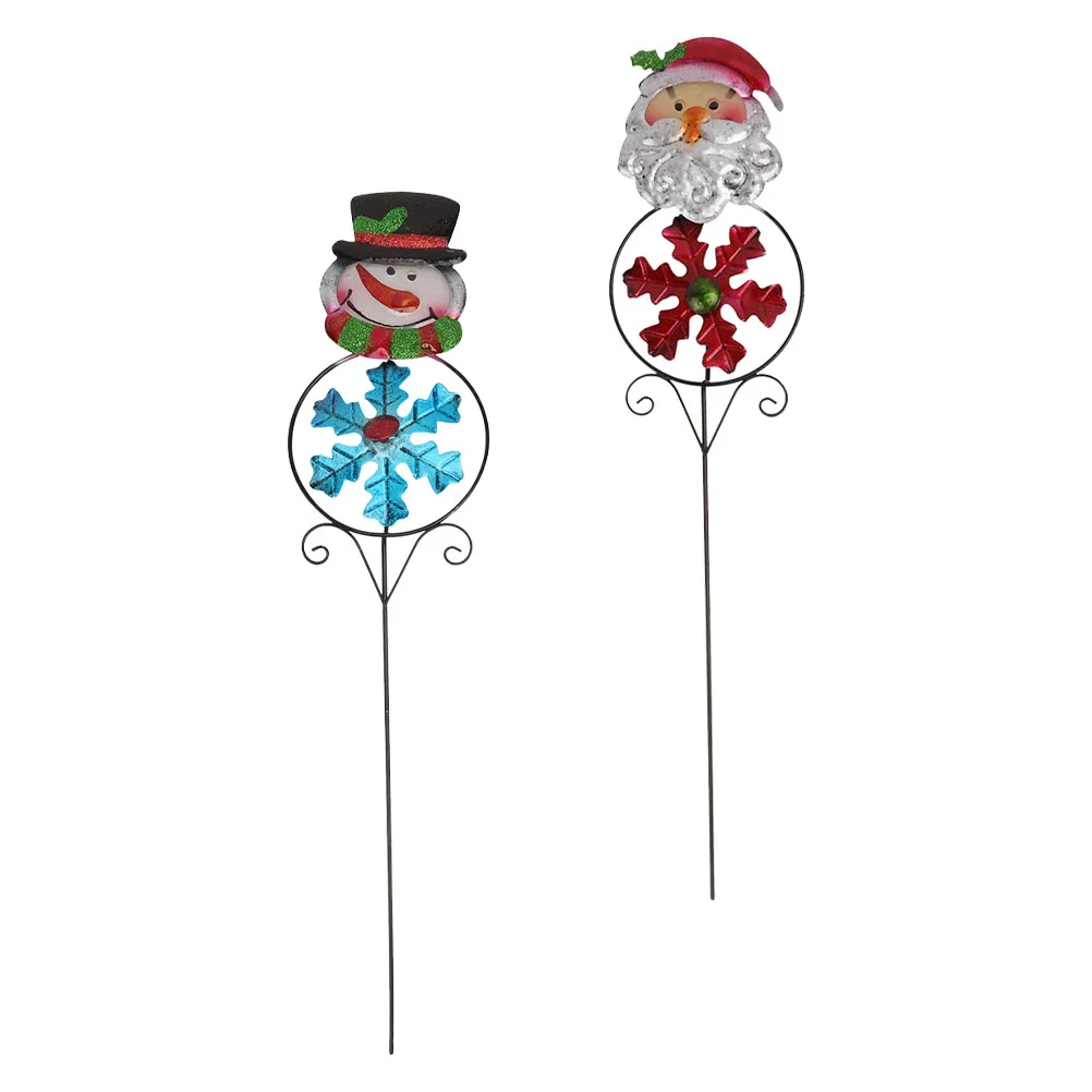 

Yard Stakes Christmas Lawn Garden Decorations Holiday Wind Windmill Elf Nativity Xmas Outsideoutdoor Decor Winter Signs Chime