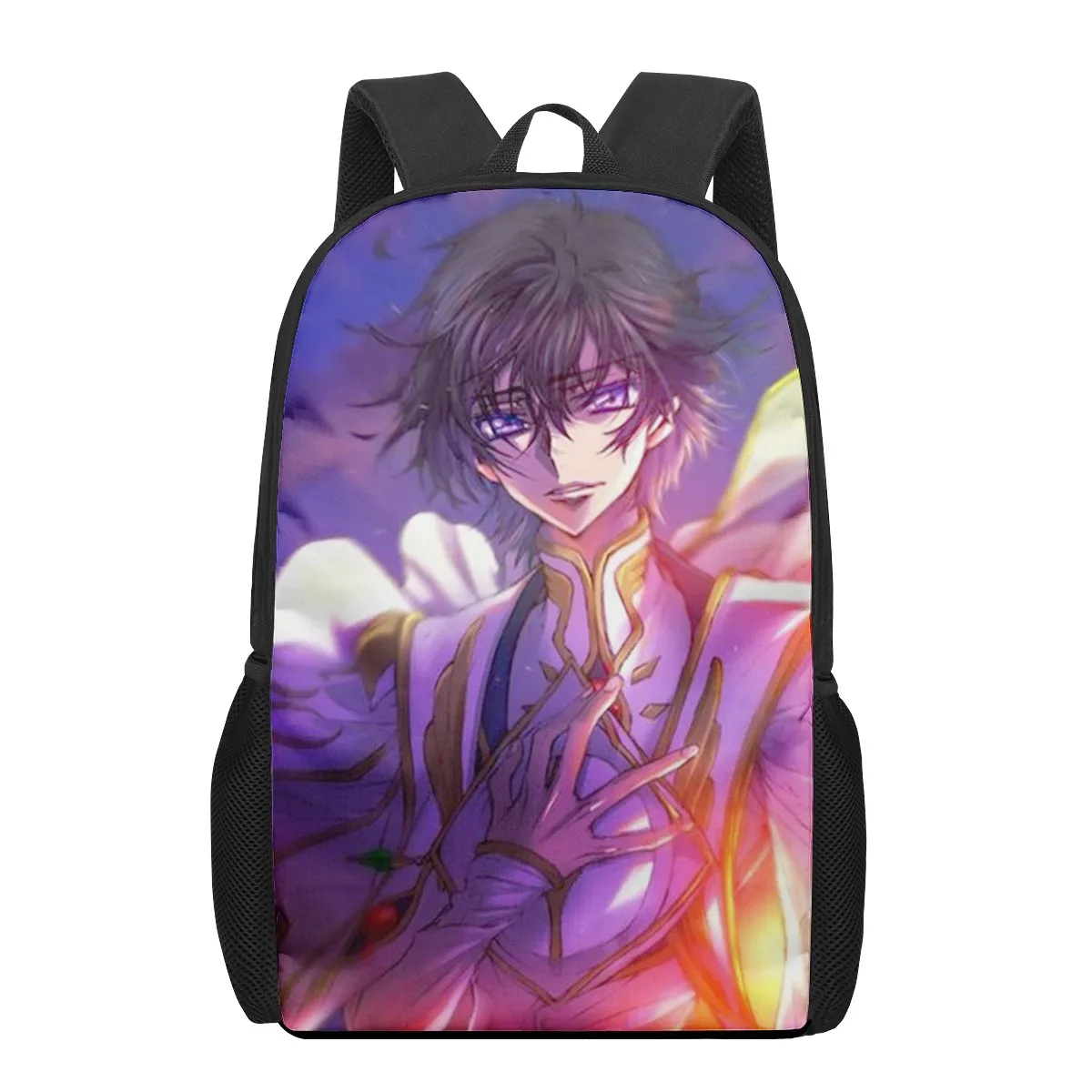 CODE GEASS Lelouch of the Rebellion Print School Bags for Boys Girls Primary Students Backpacks Kids Book Bag Satchel Back Pack