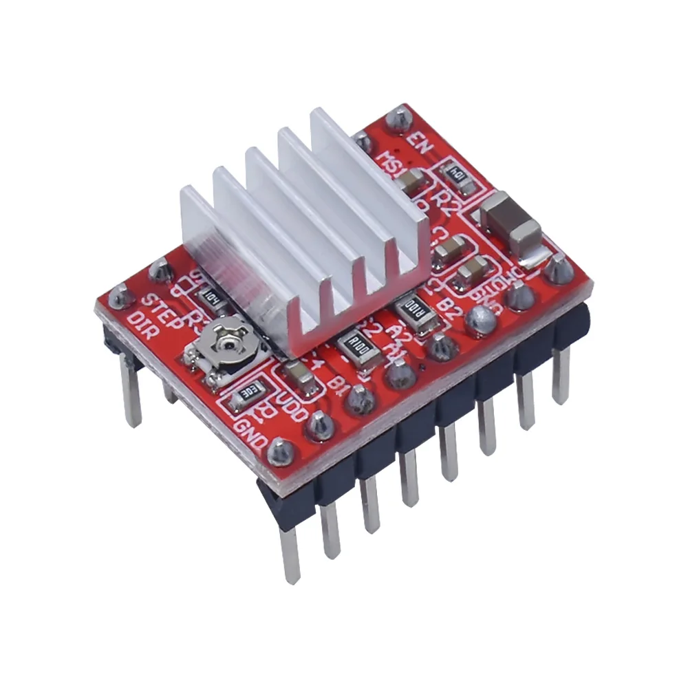 Запчасти для 3D-принтера StepStick DRV8825 A4988 драйвер шагового двигателя с радиатором Reprap