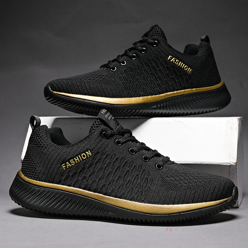 

Mens Shoes Lac-up Men Casual Shoes Lightweight Tenis Walking Sneakers Comfortable Breathable masculino Zapatillas Hombre