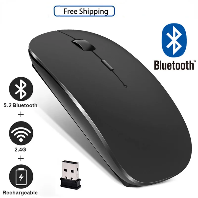 

mysz Bezprzewodowa mysz komputerowa ergonomiczna Mini Usb Mause 2.4Ghz cicha mysz optyczna for Macbook na laptopa Free shipping