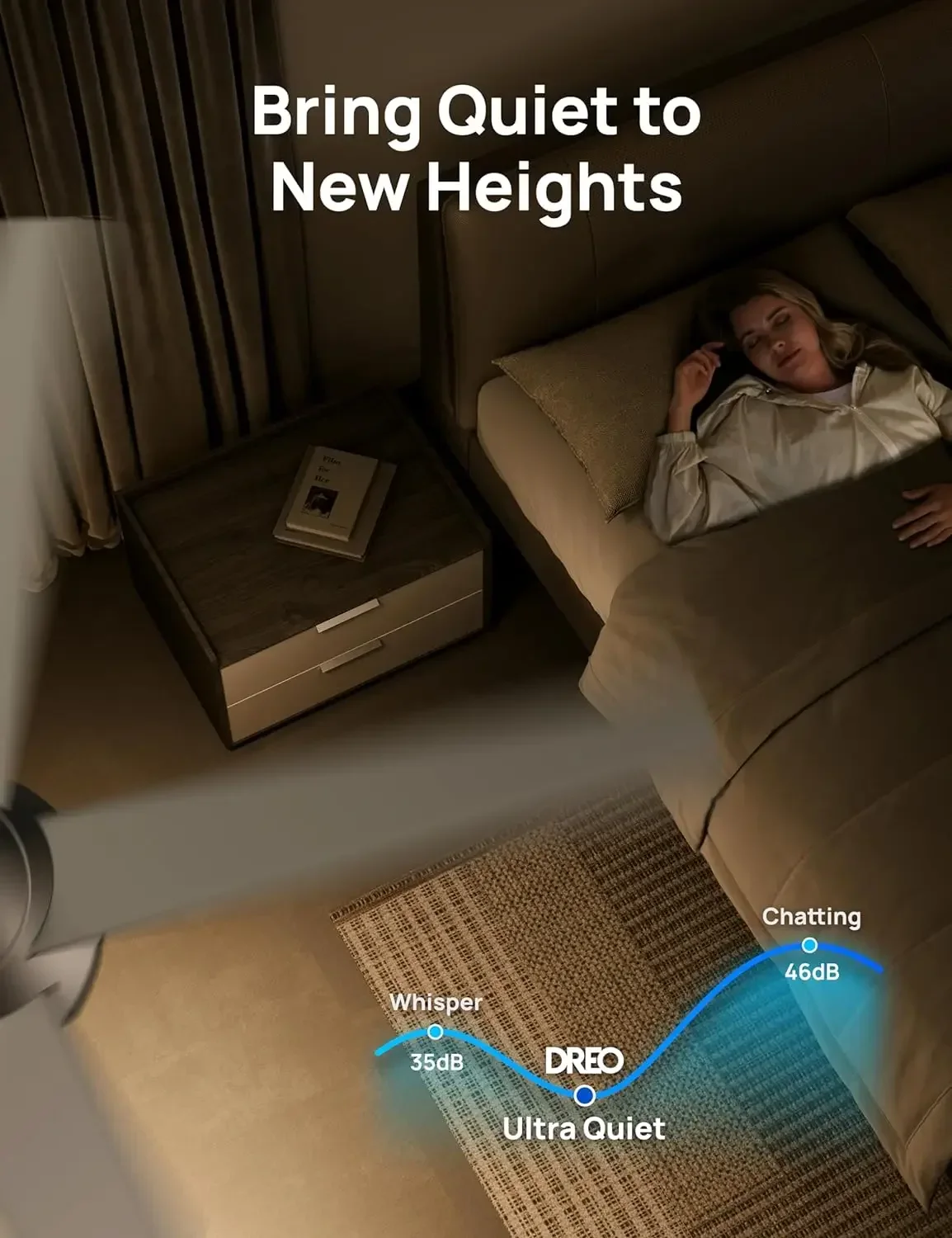 Потолочный вентилятор со встроенной подсветкой и дистанционным управлением 52