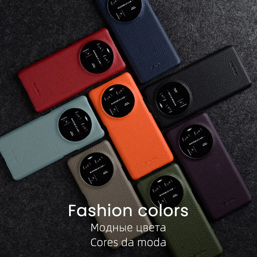 Melkco Premium Genuine Leather Case for OPPO Find X6 Pro Luxury Fashion Business Natural Cowhide Phone Cases Cover