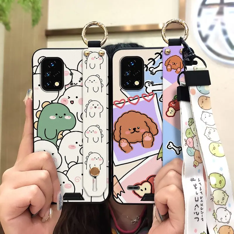 sunflower silicone phone case for umidigi bison x10gx10g nfc soft anti knock wrist strap free global shipping