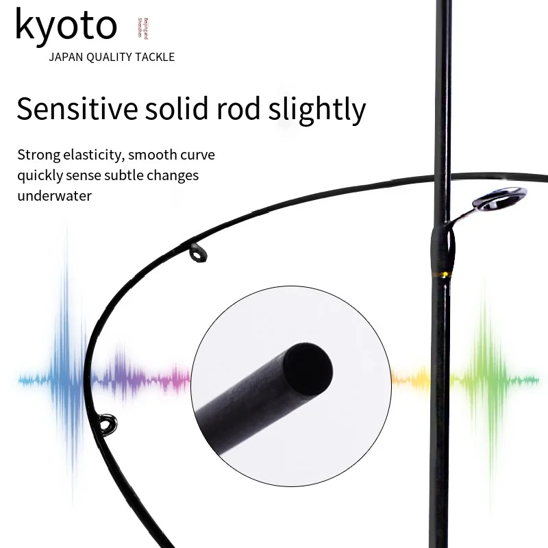 KYOTO-Small UL Портативная спиннинговая Морская рыбалка телескопическая углеродная