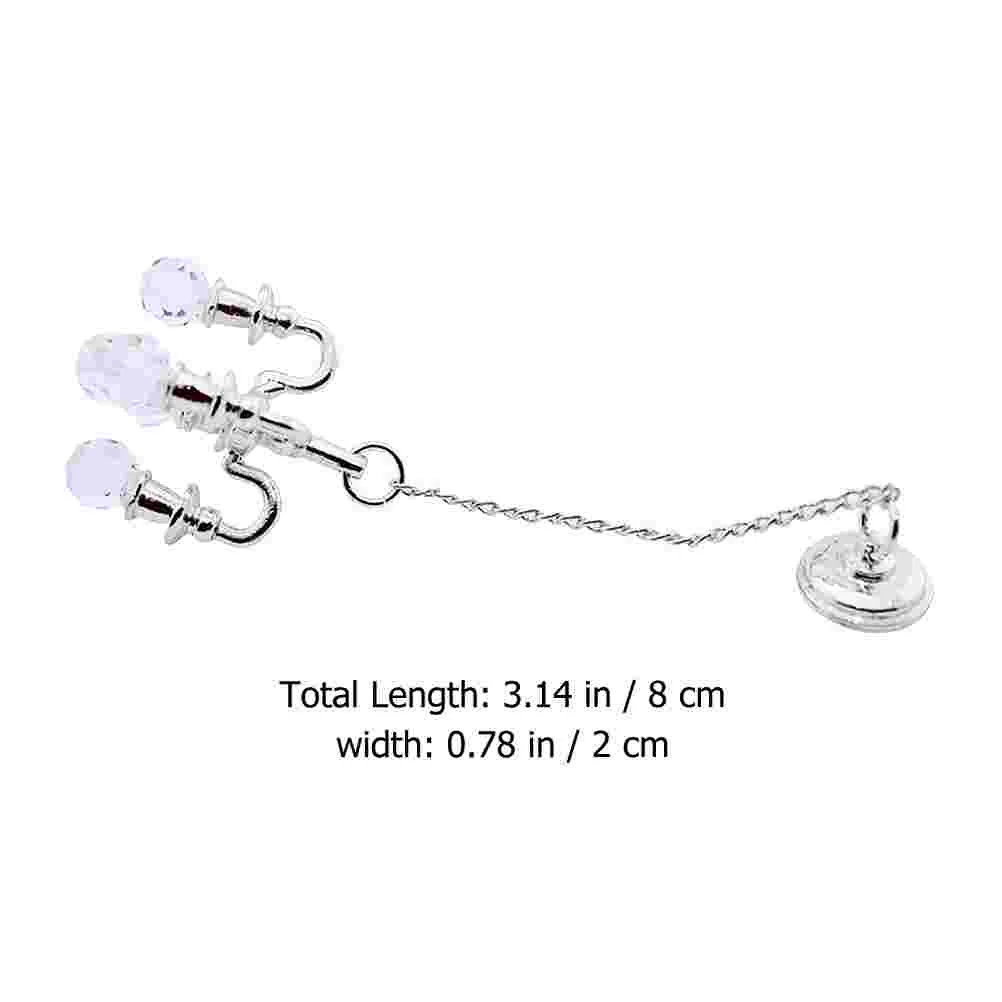 2 шт. мини-игрушки хрустальная люстра золотой декор DIY подарки аксессуары дом свет