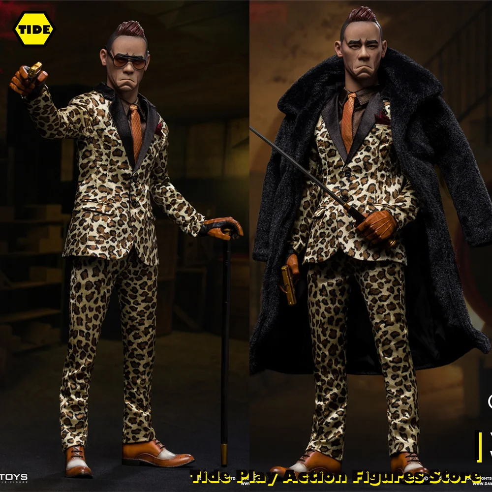 

DAMTOYS GK018 1/6 Gangsters Kingdom Club 3 Peak Chen Full Set Male Soldier Model 12'' Action Figure Fans Collectible In Stock