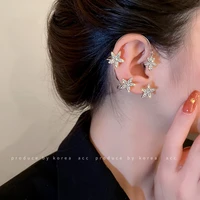fashion micro set zircon star earrings simple temperament net red earrings ins simple trend fashion earrings