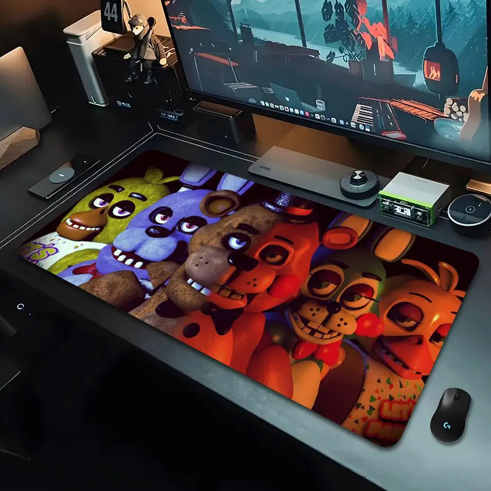 Fnaf F-FiveS-nights-At-Freddys коврик для мыши с HD-печатью большой Офисный Компьютерный