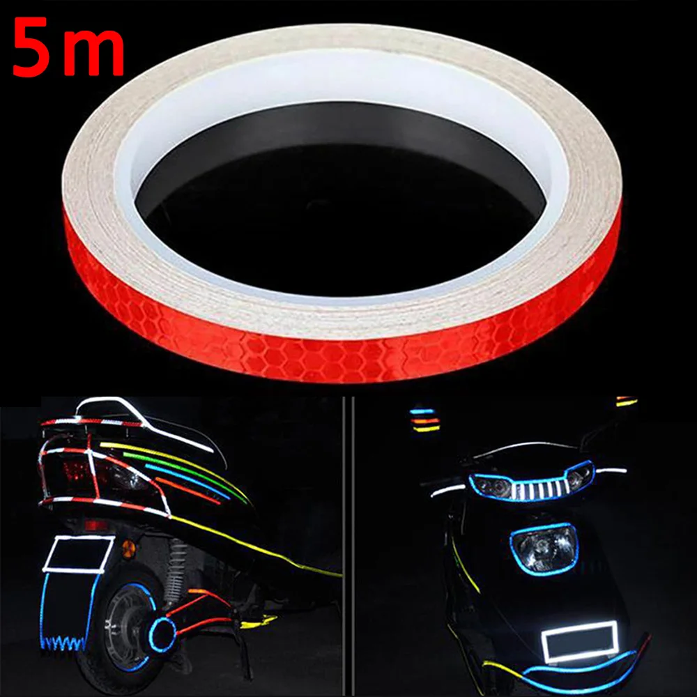 

5M Reflective Stickers Useful Vinyl Accessories Body Car DIY Practical