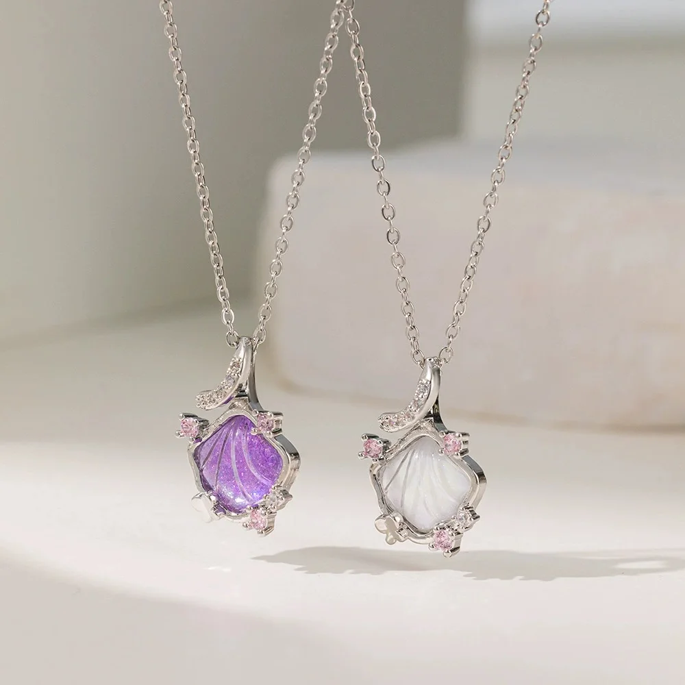 Ожерелье из ракушек океана для женщин и девочек