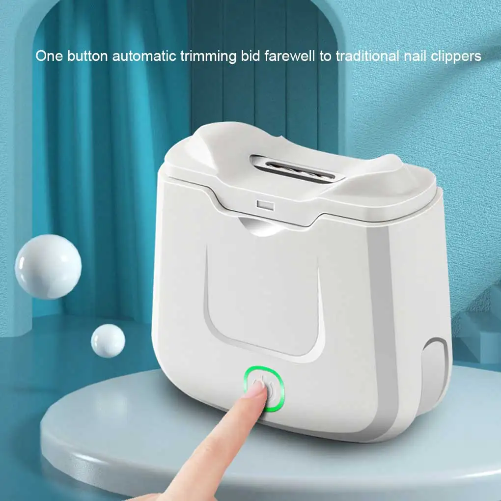 

Электрические машинки для стрижки детей, автоматический перезаряжаемый триммер для ногтей, портативная пилка для ногтей, 2 скорости, для до...