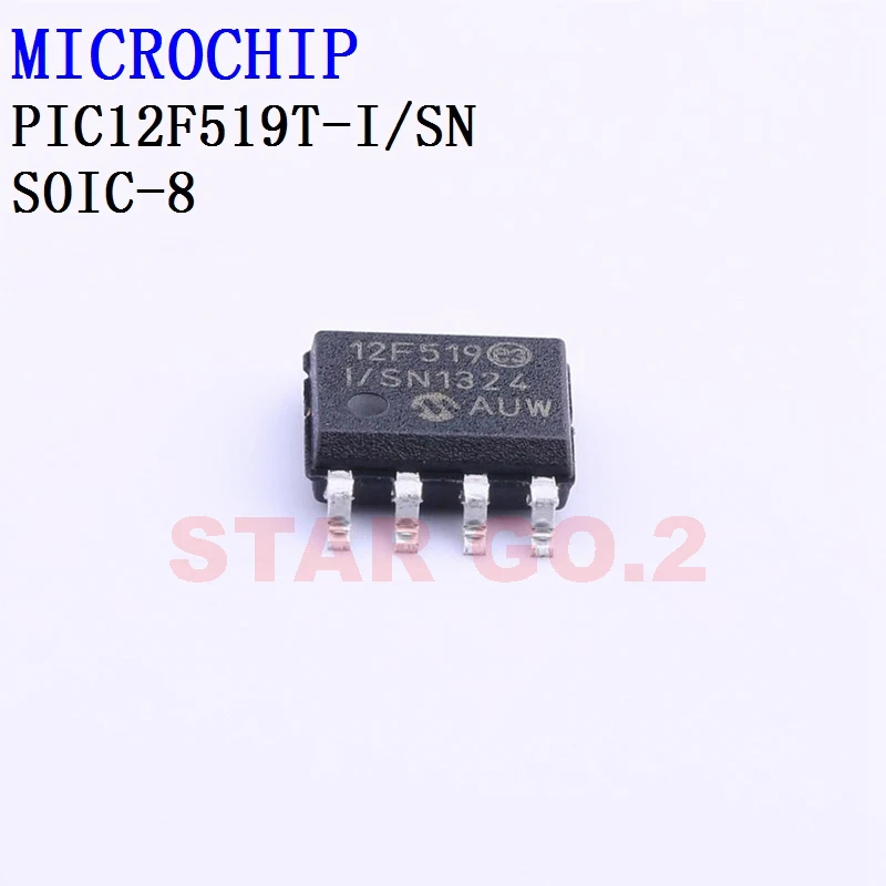 

5PCSx PIC12F519T-I/SN SOIC-8 MICROCHIP Microcontroller