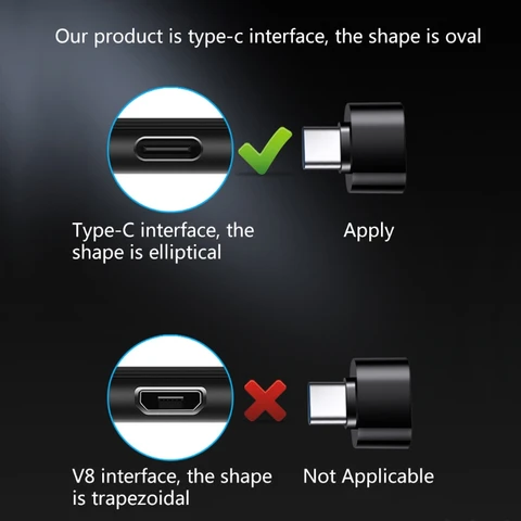 2 шт., черный/белый адаптер TypeC на USB, интерфейс, преобразование зарядки для мобильных телефонов и планшетов