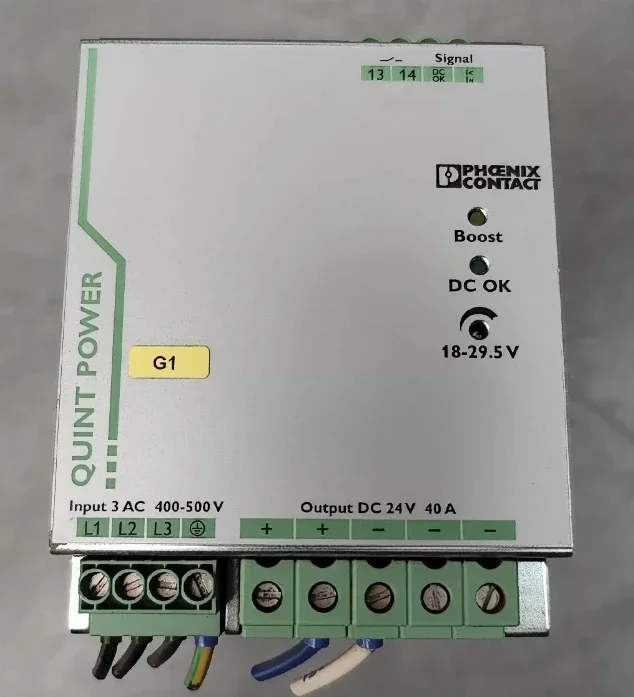 Для контакта Феникса 2866802 Импульсный источник питания QUINT-PS/3AC/24DC/40 3AC 400-500В