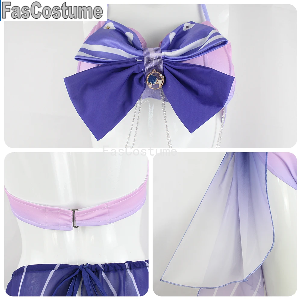 Женский купальник Косплей Genshin Impact Coral Palace Xinhai