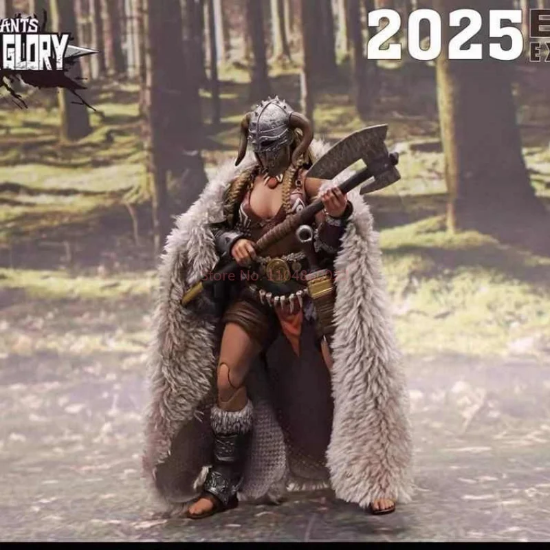 Фото В наличии: Коллекционная фигурка Xesray Fight For Glory 1/12, эксклюзивное издание 2025 года, золотая, модель Hildr, аниме, игрушка, подарок №5