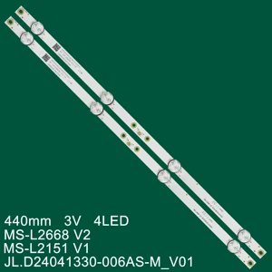LED strip for Telefunken TF-LED24S50T2 LED24S48T2 UA24LEZ1T2 CT-8224 LE-24Z1 H24F7000E LEDV-24EP28S HL-00240A30-0401S-0 5  A1
