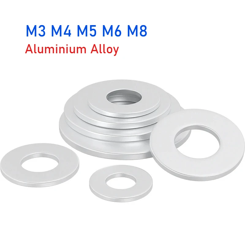 

Плоские шайбы из алюминиевого сплава M3 M4 M5 M6 M8