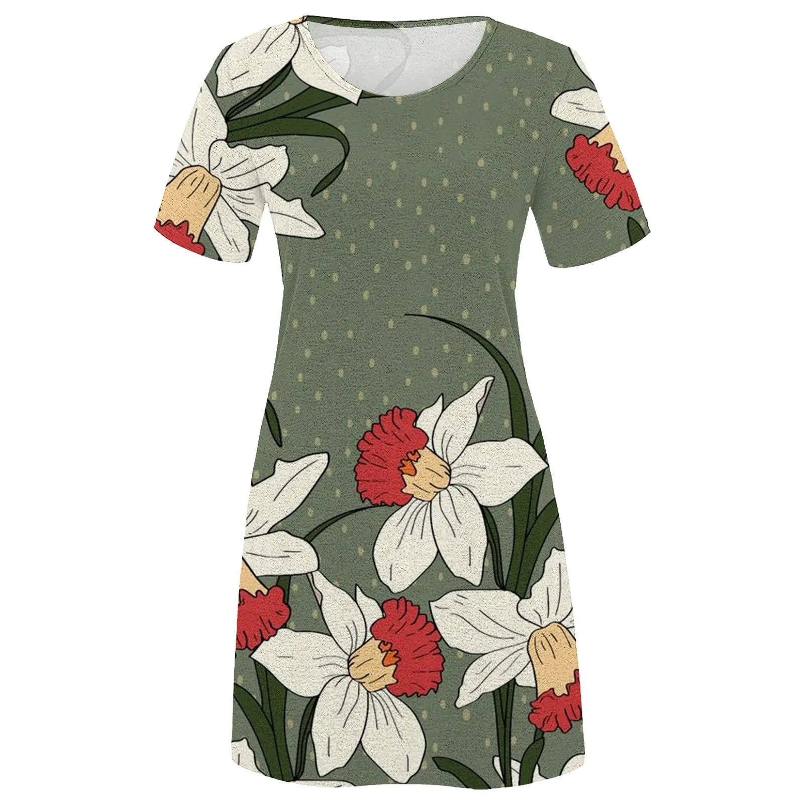 

Женская одежда, женское повседневное Короткое платье-жилет с принтом, свободная пляжная юбка, женское платье, летняя одежда для женщин, плат...