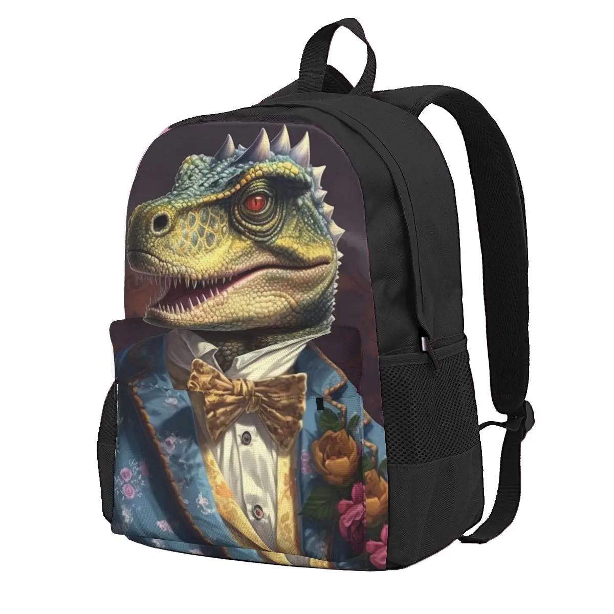 

Dinosaur Backpack Amazing Portraits Dapper Clothing Travel Backpacks Unisex Colorful Big School Bags Kawaii Rucksack