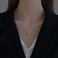 retro simple water drop necklace female irregular clavicle chain exquisite wedding fashion jewelry anniversary gift