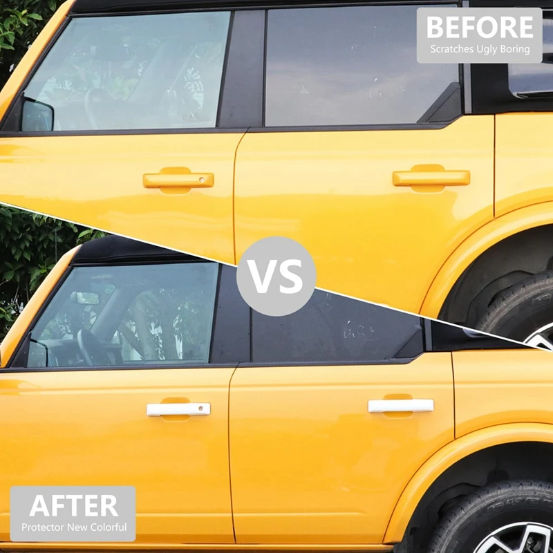 Защитная накладка на дверную ручку автомобиля багажника для Ford Bronco 21-2024