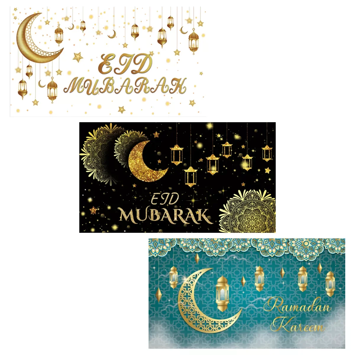 

Background Eid Mubarak Ramadan Kareem Backdrop Islam Muslim Party Supplies Ramadan Decoration For Home Eid Al-fitr Gifts