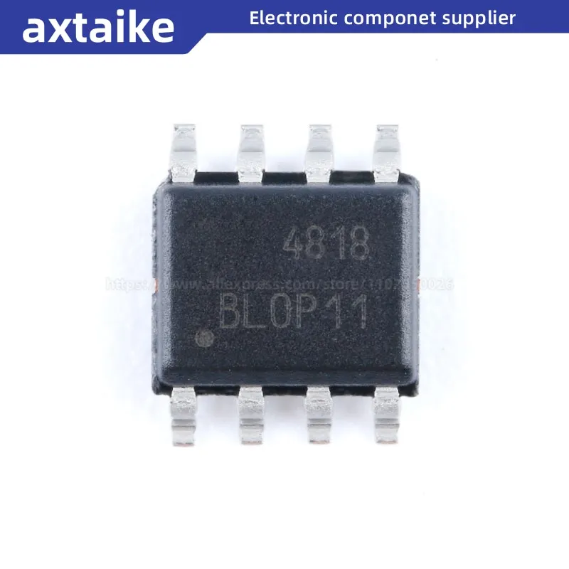 

10 шт. AO4818 4818 SOIC-8 30V 8A SMD IC N-Channel MOSFET
