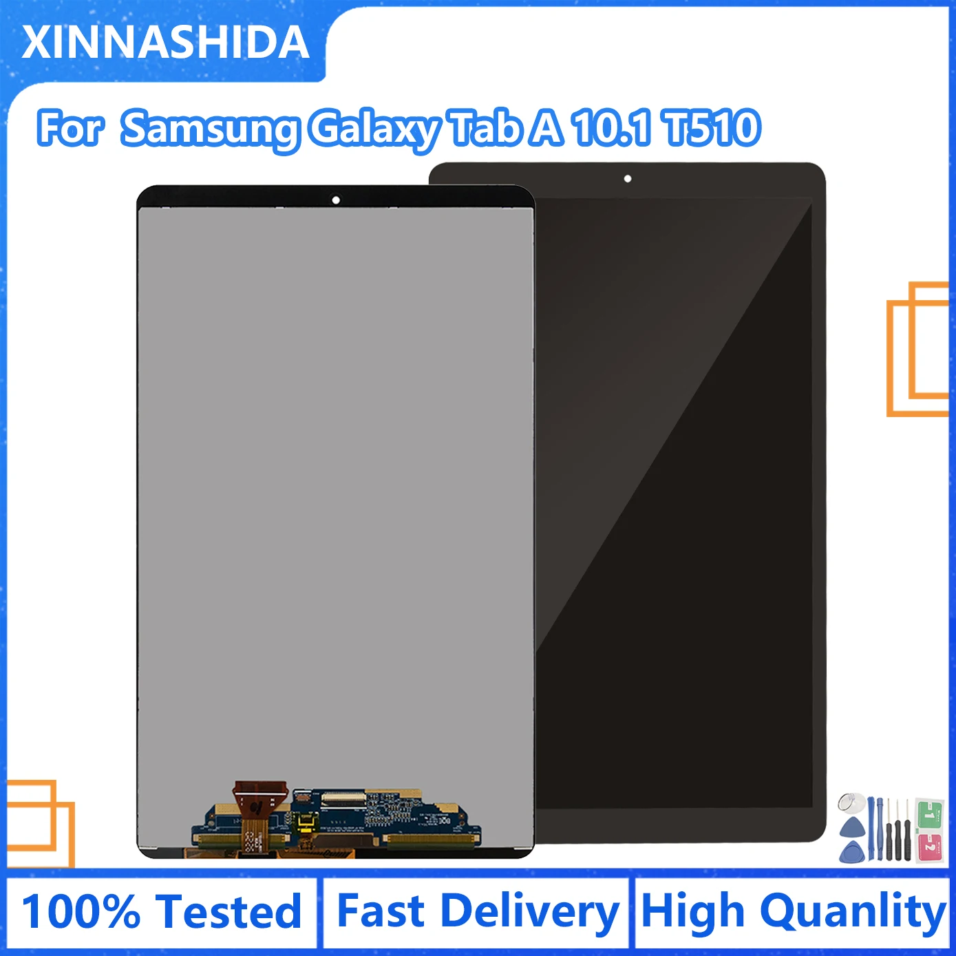 

Сменный ЖК-дисплей 10,1 дюйма для Samsung Galaxy Tab A 10,1 (2019), Wi-Fi, T510 SM-T510, T510N, ЖК-дисплей с сенсорным экраном в сборе