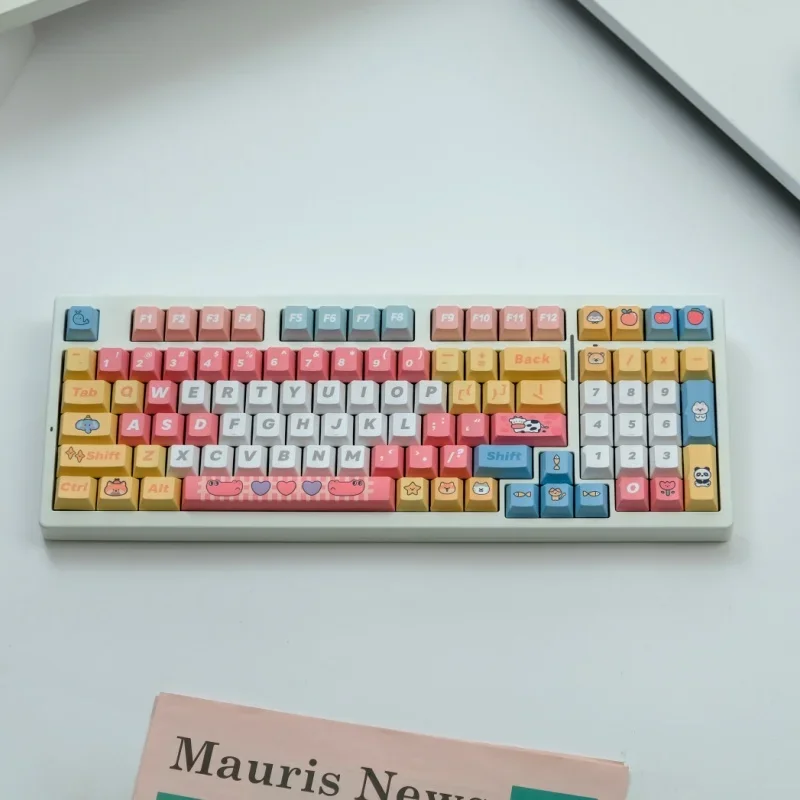 151 клавиш GMK Zoo Key Cap PBT Cherry Profile термосублимационные игровые аксессуары