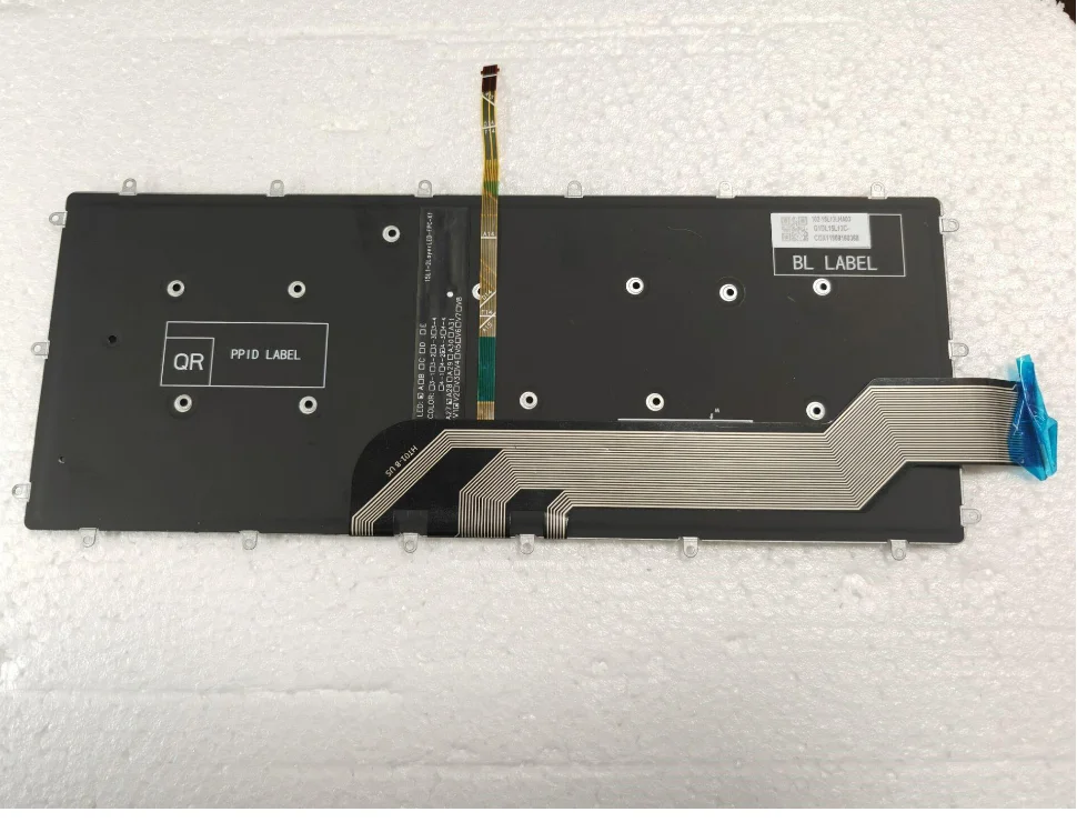 Клавиатура США с подсветкой для Dell Inspiron 13-7375 13-7378 13-7380 14-3480 14-3481 14-3482 P89G 14-3490 14-3493 14-7000