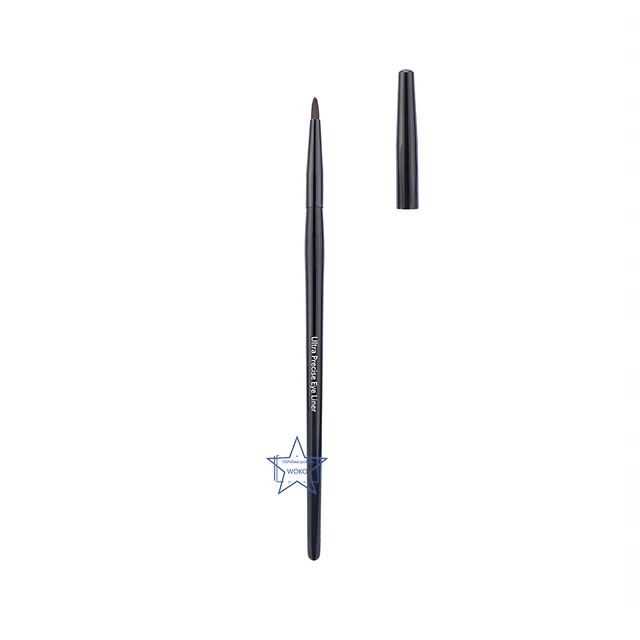 кисточка для жидкой подводки глаз. Rimmel гелевая подводка для глаз scandaleyes waterproof gel eyeliner. - arced liner brush #21 (изогнутая кисть для подводки №21). кисточка для жидкой подводки глаз. подводка гелевая 2в1 ars eye.